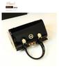 2024 Women's Rhinestone Clip Shoulder & Hand Bag – Stylish Pillow Shape In Bright Leather