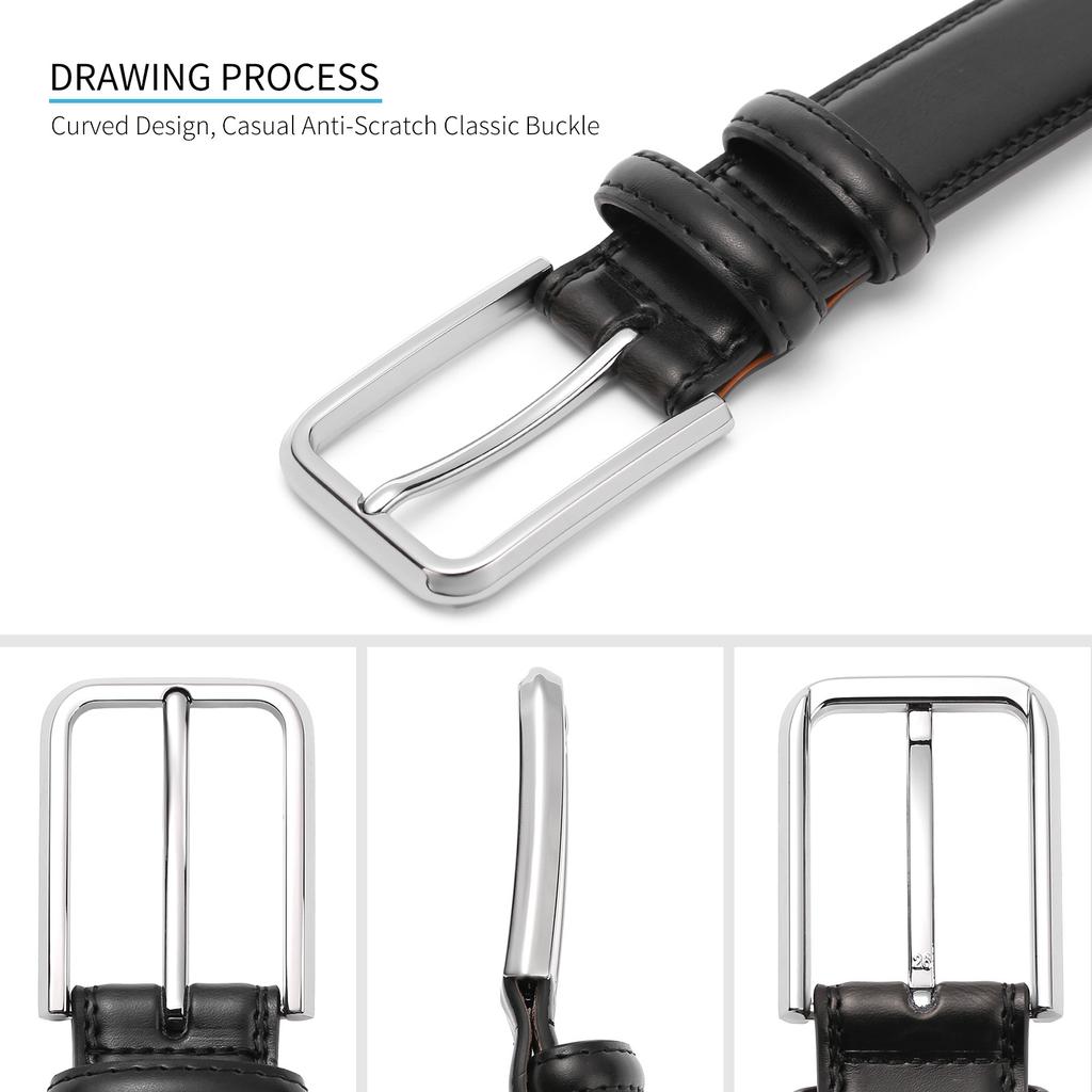 Mens Belt Men'S Leather Pin Buckle Belt Men'S Cowhide 1100