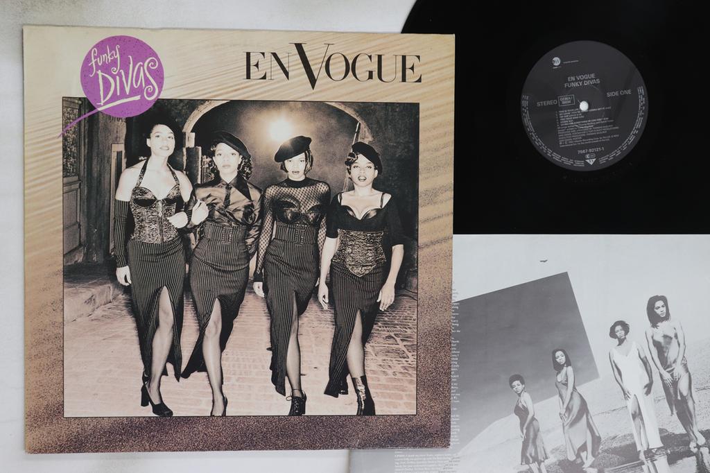 LP Record EN VOGUE - Funky Divas 7567921211 EastWest Record 1992 US Rap & Hip-Hop/R&B Used