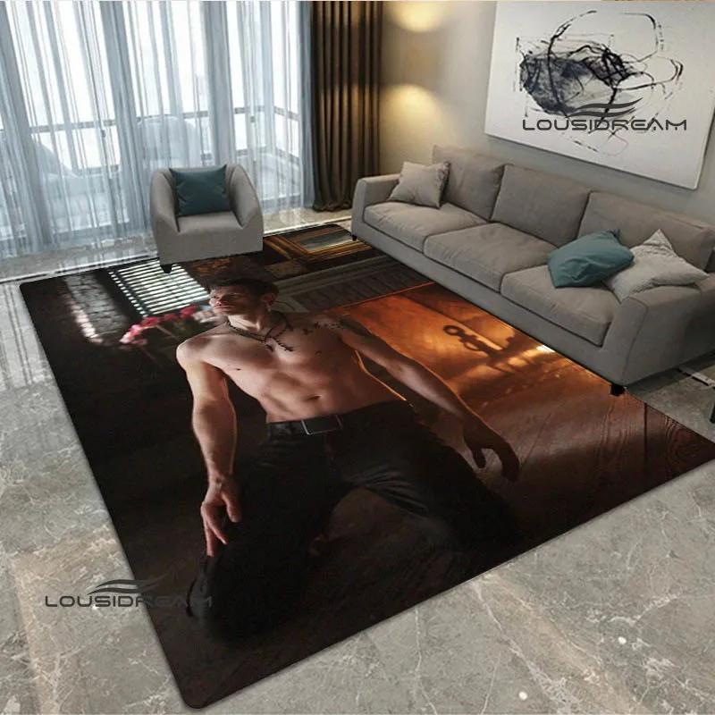 Tappeto originale Klaus Mikaelson Tappeto antiscivolo Tappetino da yoga Zerbino Oggetti di scena per fotografia Tappeto da cucina Tappeto per area Regalo di compleanno