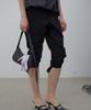 LCDC™ Slim Strap Capri Pants (Black)