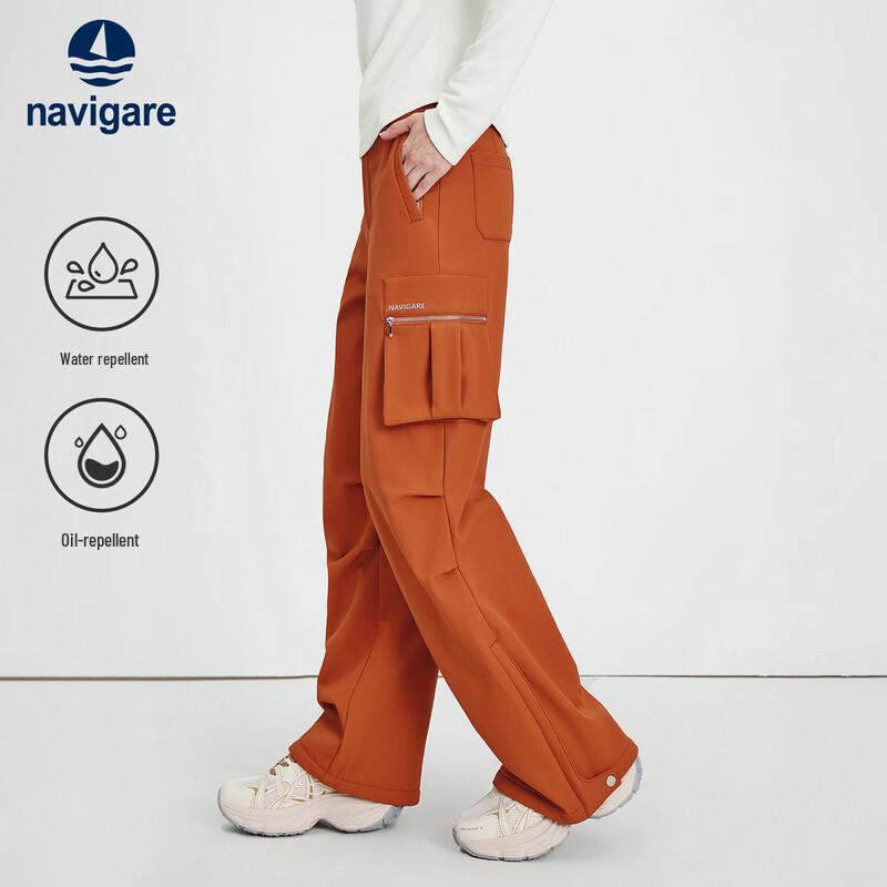 Navigare Women's Outdoor 3-Proof Straight-Leg Cargo Pants