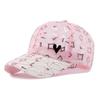 Korean-Style Fashion Women'S Hat,  Sequin Mesh Breathable Peaked Cap, Summer Breathable Mesh Hard-Top Trendy Basebal