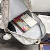 Schoolbag Large-capacity Computer Travel Backpack Simple New College Student Printed Schoolbag Niche High-value Versatile Backpack