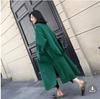 Hepburn-Style Mid-Length Double-Sided Wool Coat for Women - Autumn/Winter 2025 Korean Fashion