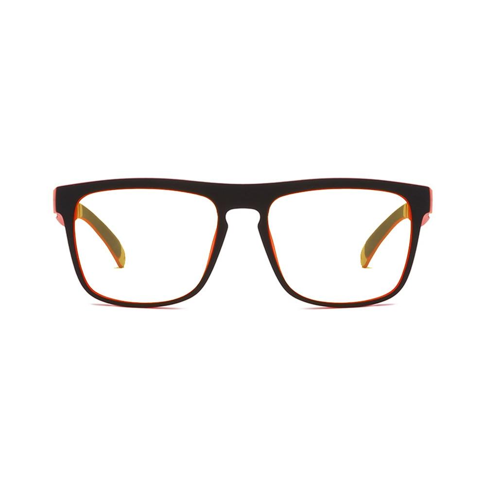 Прямоугольные уличные трендовые квадратные очки в большой оправе — фото 3