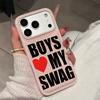 Funda de Teléfono Amor de Pareja en Inglés Para IPhone 17 17Air 16 15 Funda Para IPhone 11 13 12 14 Pro Max 16 15 14 Plus Funda Cubierta Funda