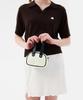 Kirsh Pocket Two-Way Mini Bag [Ivory]