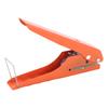 Single Hole Punch Heavy Duty Handheld Edge Banding Punching Pliers Tool for PVC Cards 10mm Flat Oblique Opening