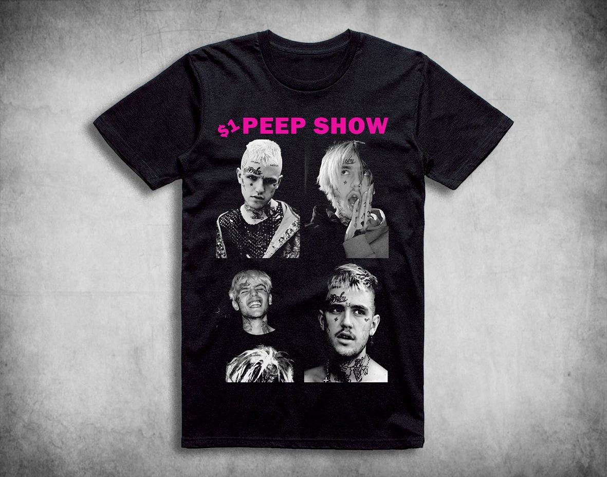 Футболка Lil Peep  Peep Show  Футболка Rap Trap 2XL