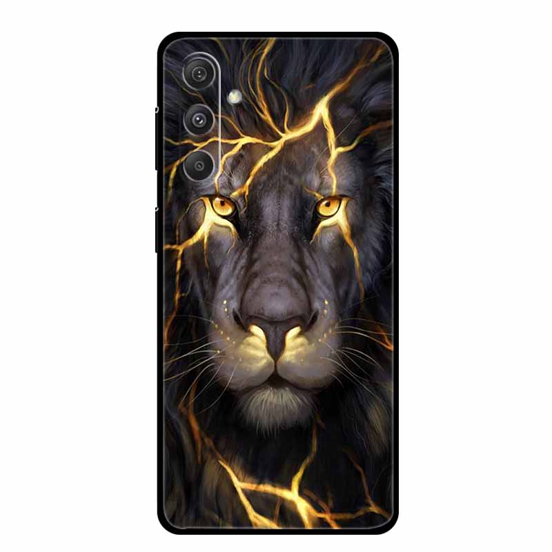 For Samsung Galaxy S24 Plus Ultra Phone Case Cover Silicone Soft Back Case for Samsung Galaxy S 24 5G Funda Dinosaur Lion Animal
