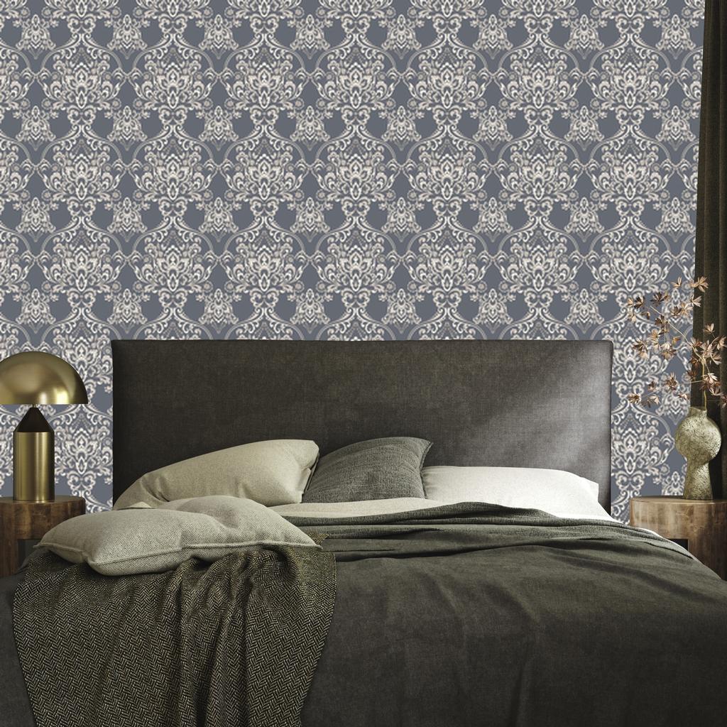 Classic Floral Ornament Wallpaper for Living Room and Bedroom 50x1000