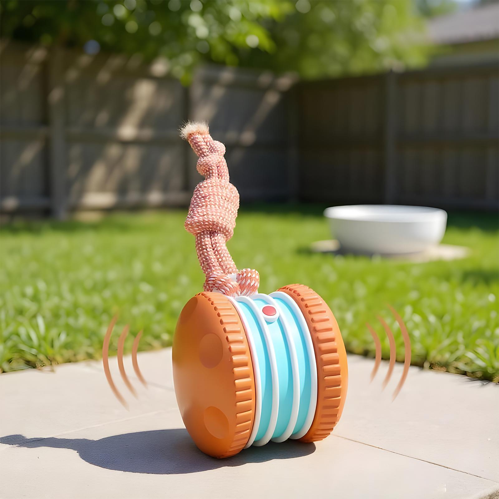 

Pet Interactive Ball Toy, Intelligent Automatic Rolling, Tail-equipped Cat Interactive Ball, Self-entertainment and Fun Toy