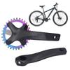 ZK‑22   Chainring Chainwheel Crank Aluminium Alloy Bike Crankset Arms 32T Chainring