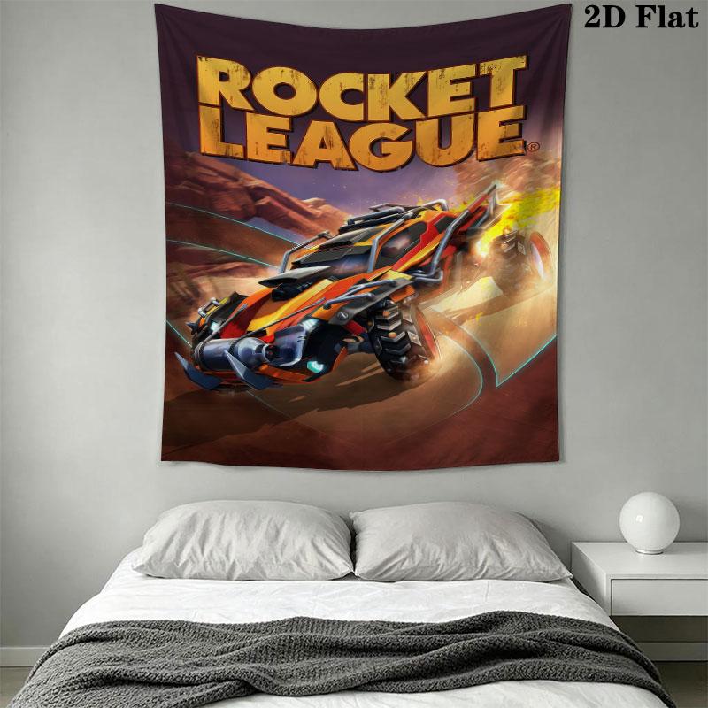 Rocket League Muur Tapijt Esthetisch Wandkleed Bedrukt Stof Deken Decoratieve Tapijten voor Slaapkamer Woonkamer Huisdecoratie