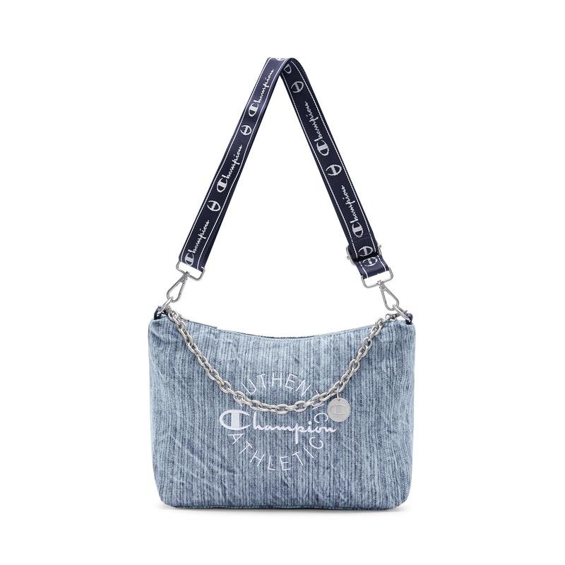 Champion FW24 Lucky Cookie Bag Color Block Retro Logo Reversible Coin Chain Casual Fabric Backpack Shoulder Bag Small Size Unisex backpack U4AACPU09 Ecru 10900₽