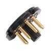 Multipurpose 8Pin Bakelite Tube Base Secure Easy Installation for Sound Equipment Projects
