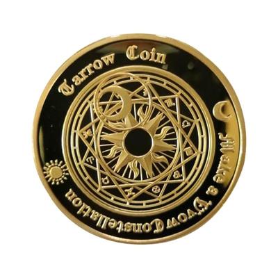 Altın Tarot Dilek Parası Şanslı Para Altın Kaplama Para Güneş Ayışığı Takımyıldızı hatıra parası Aşk Parası