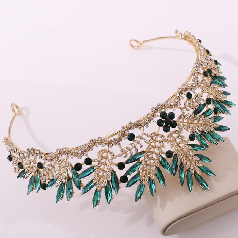 Crystal Wedding Tiaras for Women Queen Crowns Rhinestone Princess Tiaras Hair Accessories Quinceaneras Headpieces