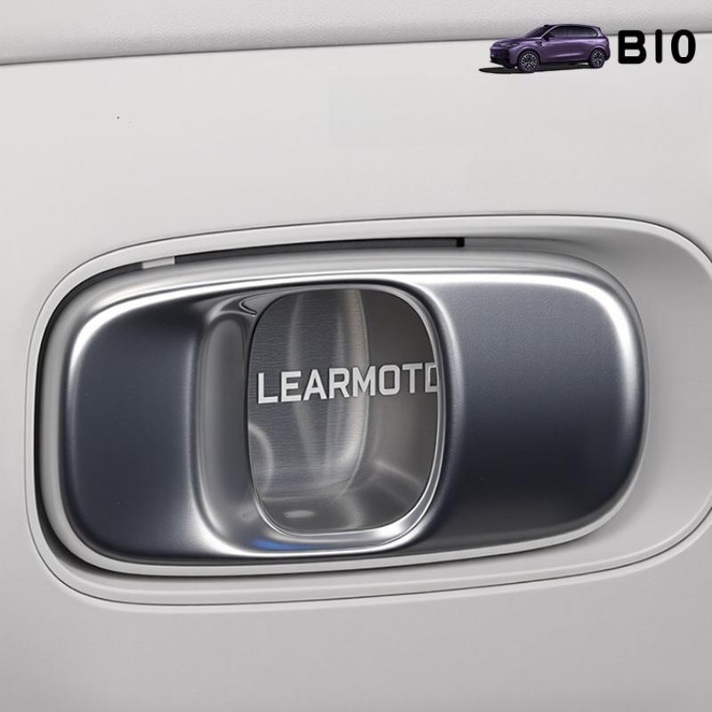 For Leapmotor B10 B01 Inner Door Bowl Sticker Handle Protective Sticker Stainless Steel Decorative Car Accessories