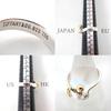 [Used] TIFFANY 925/750 Hook & Eye Ring, size 10.5/size 10/g535-81
