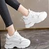 Fashion New Spring Autumn Women White Sport Shoes Trend Thick Bottom Ultra-Light Platform Sneaker Female Casual Shoe Running Shoes Mujer