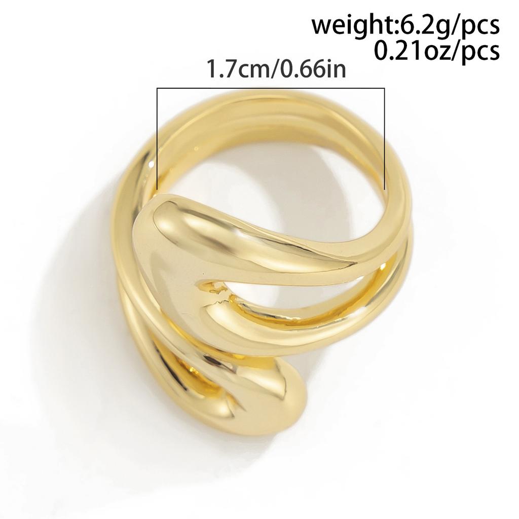 French Style Irregular Rings For Women Men Punk Fashion Hollow Out Geometric Gold Silver Color Knuckle Joint Ring Jewelry
