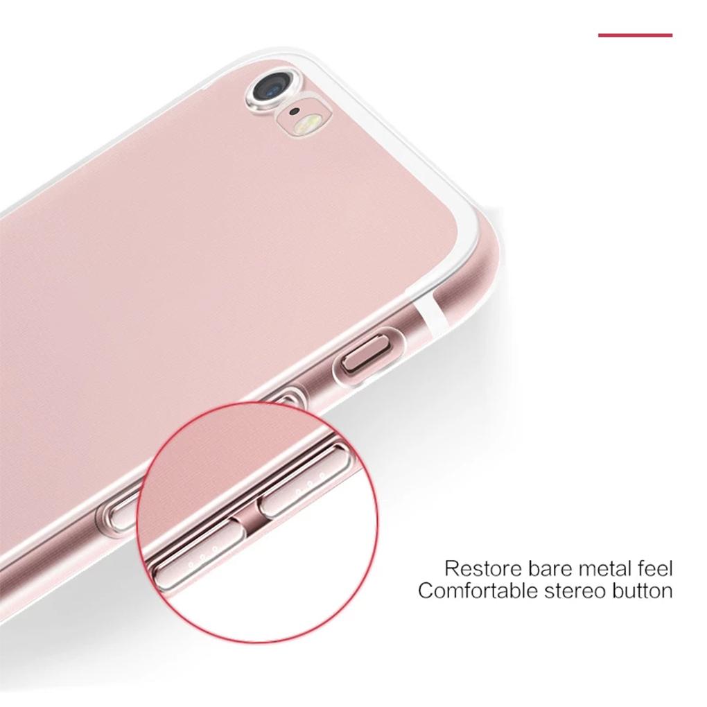 Phone Case Dust-proof Transparent TPU Phone Cover