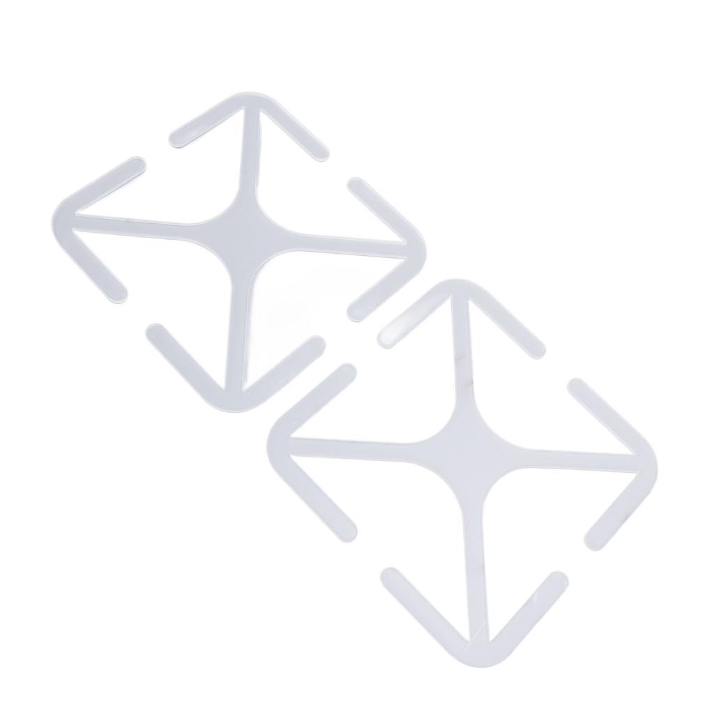 2 szt. Podpora łodygi rośliny Akryl Poprawiony wzrost Bezproblemowe użycie Wysoka wytrzymałość Stojak uchwyt na łodygę rośliny do wewnątrz na zewnątrz