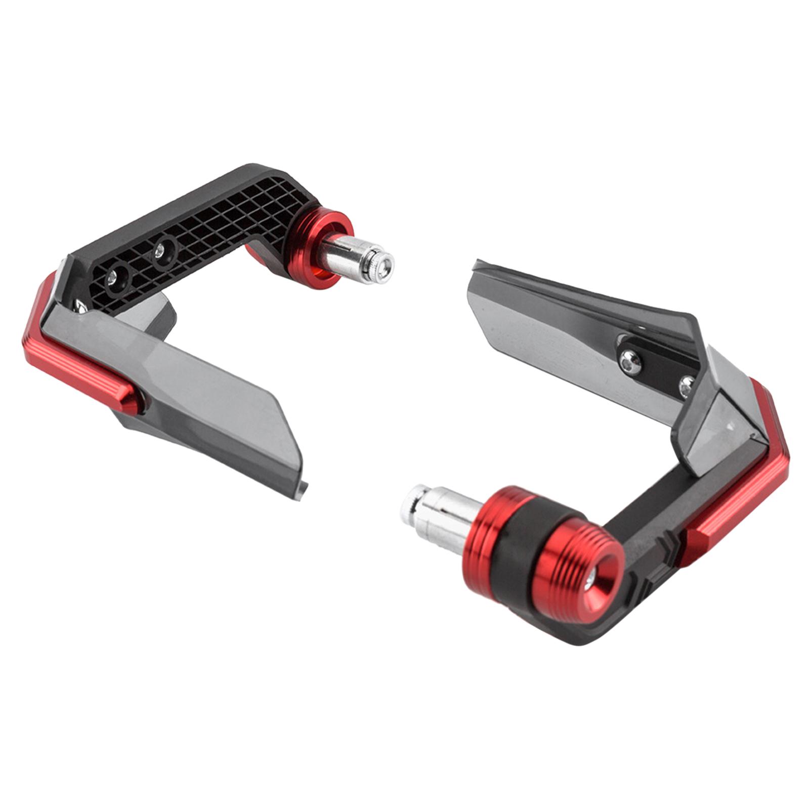 

Мотоциклетні руків’я, анодовані мотоциклетні руків’я Вітрозахисний щиток, універсальний для керма 7/8 дюймів, червоний