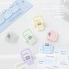 4/6Pcs Mini Multifunctional Clip Can Stand Upright Storage Clip Binding Clip File Clip Binding Paper Handbook Clip Sealing Clips