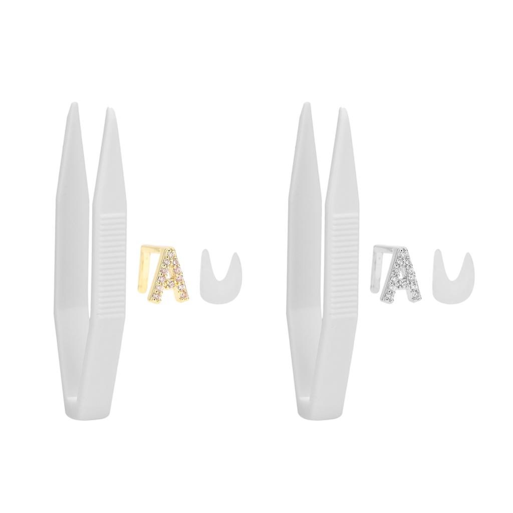 Capital Letter A Single Hip Hop False Tooth Halloween Festival Hip Hop Tooth Decoration Accessory