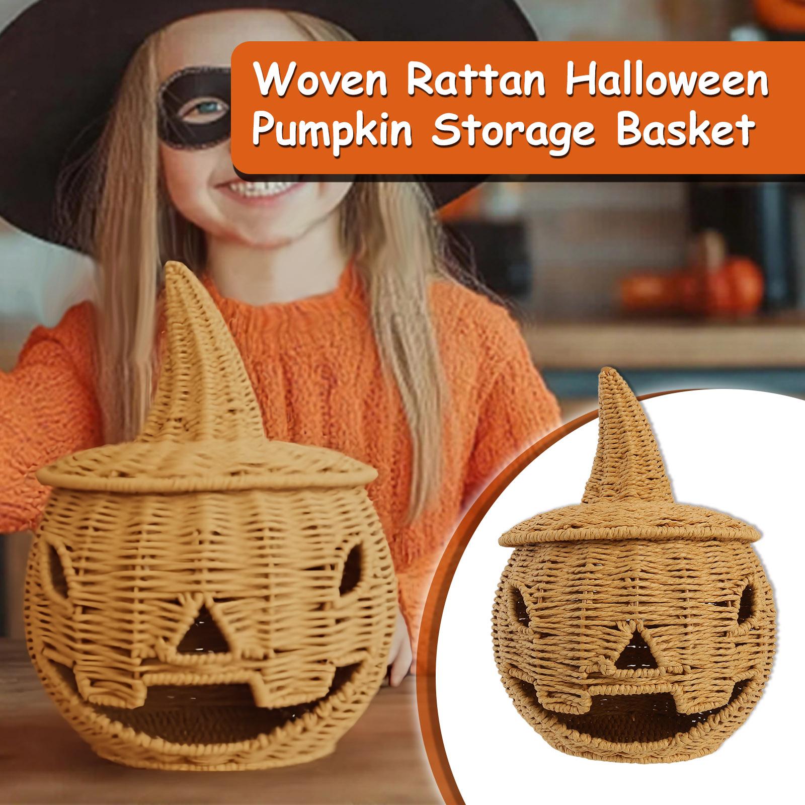 

Handmade Witch Pumpkin Halloween Decoration One Size