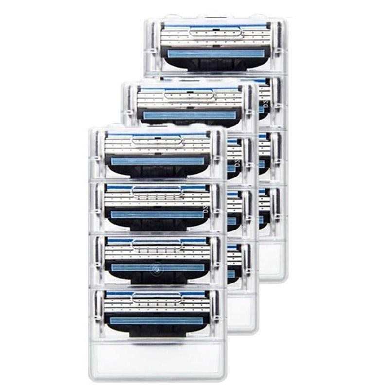 

12 шт. кассеты для мужского бритья Mache с 3 лезвиями, сменные лезвия для бритья