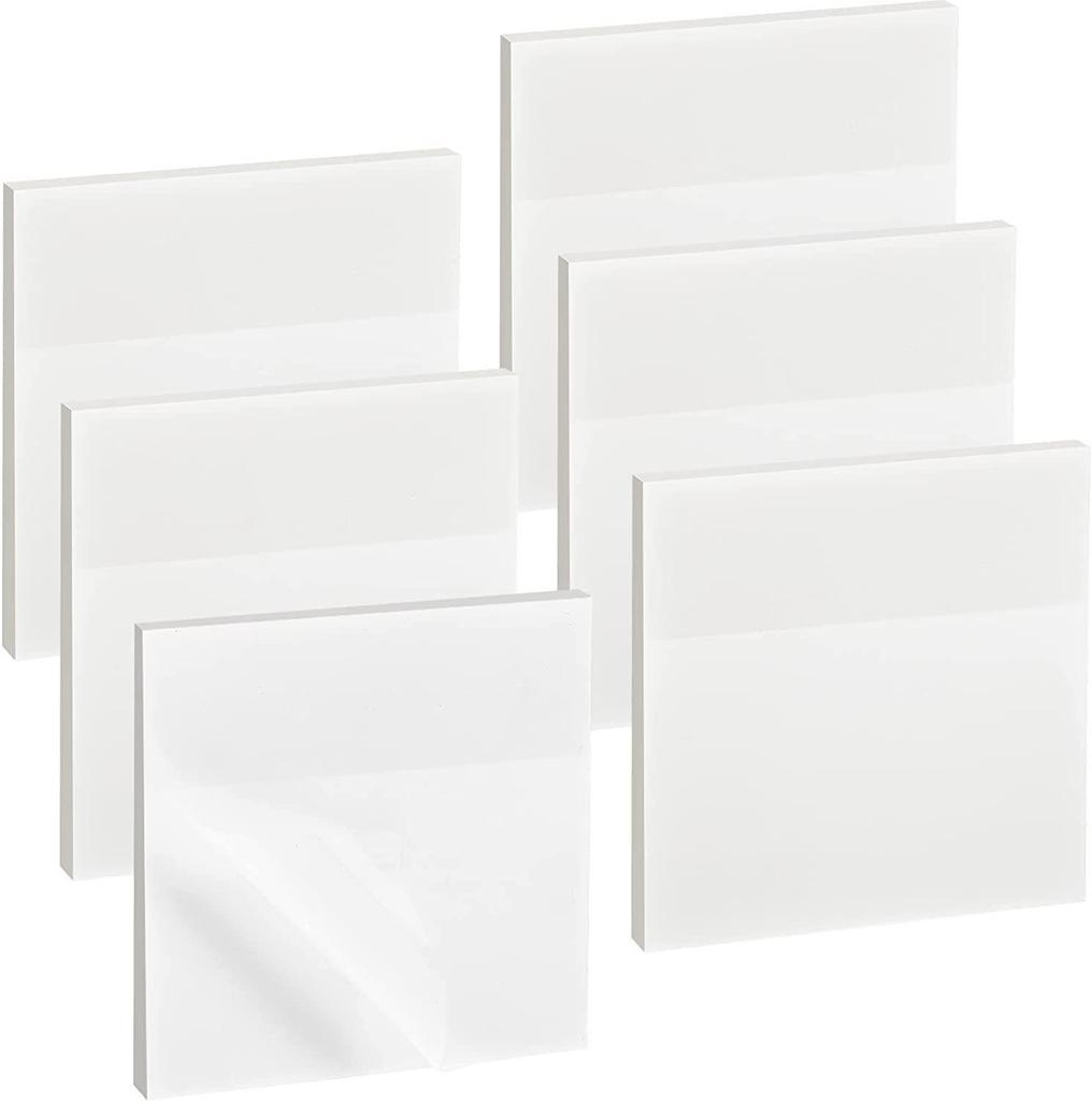 Creative Transparent Waterproof Sticky Notes – Translucent Notebook Memo Pad Stickers