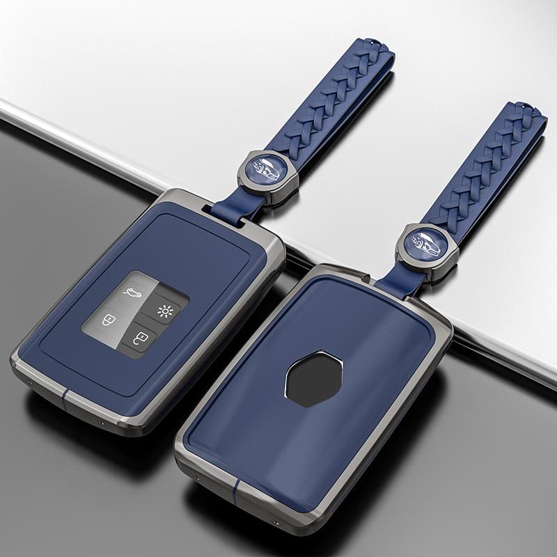 Pouzdro na klíček ze slitiny zinku na auto pro Renault Captur Megane Talisman Espace Clio Zoe Koleos Scenic 4 Arkana Dacia Sandero