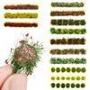 Durable Building Layout Sand Table Flower Cluster Miniature Garden Decor Landscape Wargame Grass Tufts