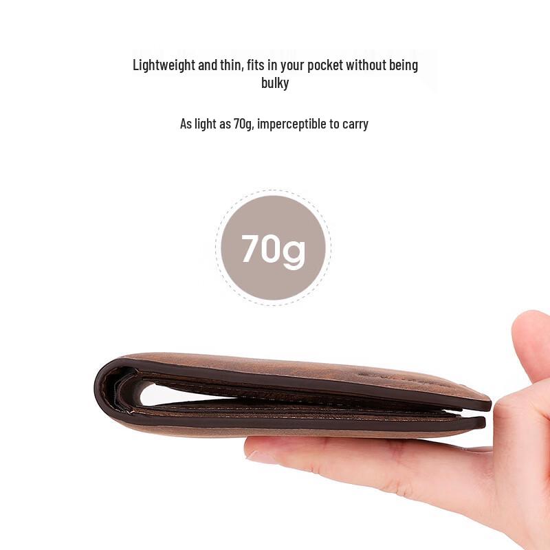 Navigare Men's Leather Bi-fold Wallet