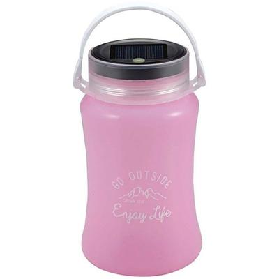 Captain Stag Captain Stag Uk 4046 [floating Led Lantern Type2 Solar   Usb Rechargeable  Pink ]