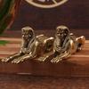 Solid Copper Egypt Sphinx Statue Small Ornaments Brass Guardian Statue Figurines Desktop Decorations Home Decor Accessories