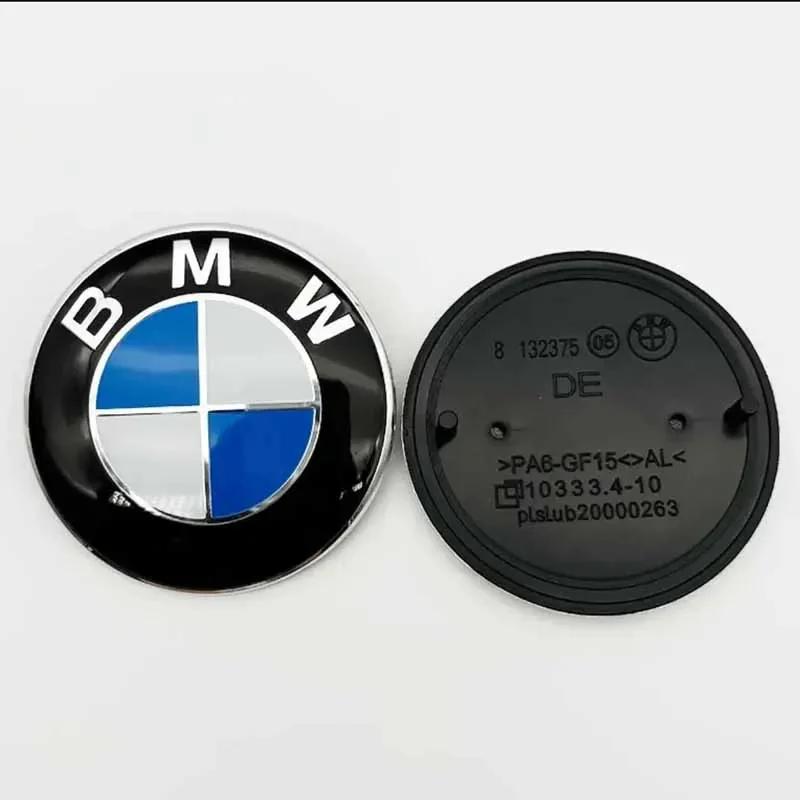 

74мм/82мм Логотип капота автомобіля групи BMW BMW E36 E46 E53 E90 E60 E61 E93 E87 x1 X2 X3 x5 X6 F30F1Z3Z4X1 X5M2 M3M4 M8 логотип багажника. 74mm-1pcs