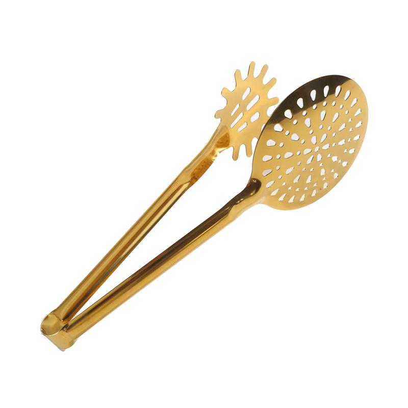 Stainless Steel Frying Shovel Clip Multifunctional Steak BBQ Tongs Pancake Fried Pizza Steak Fish Spatula Bread Kitchen Tool