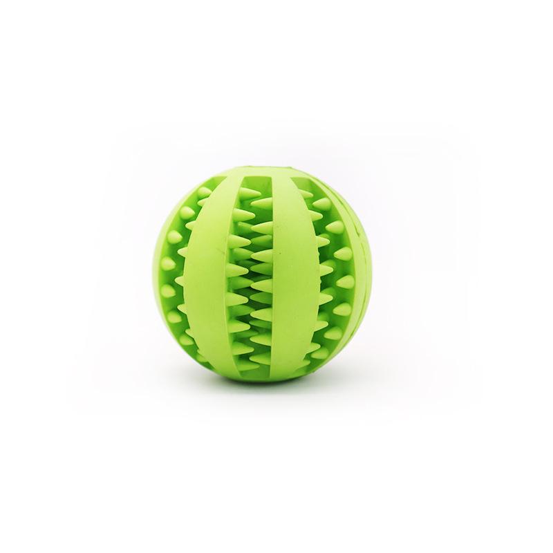 Durable Molar Rubber Dog Toy – Chew-proof TPR Rugby Ball for Puppies