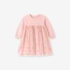 Girls' Mesh Dress, Autumn Children's Princess Dress, Long Sleeved Baby Dress