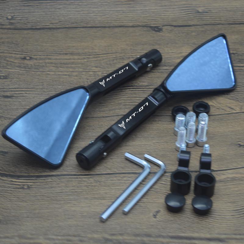 For YAMAHA MT-07 MT 07 MT07 2014-2018 Aluminum CNC Motorcycle Side Mirror Rearview Mirrors