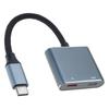 Aluminum USB C Converter 4K Support 100W Fast Phone Tablet Compatibility