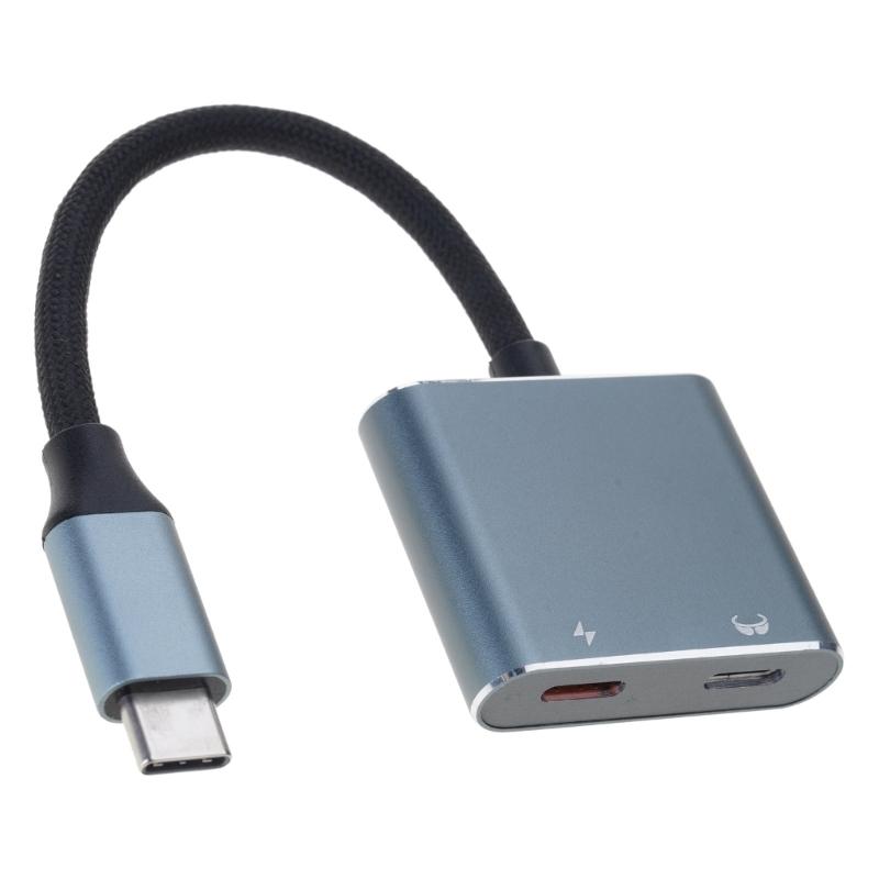

USB C To USB C Adapter 4K 60Hz Video Output 100W Power Delivery For Gaming Devices Laptops Phones Compacted Design 1
