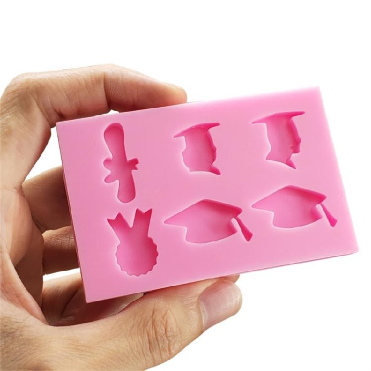 DIY Graduation Cap Baking Mold Birthday Cookie Tools Cake Decorating Tools