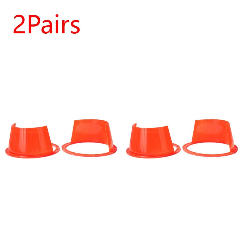 1-2Pairs Car Audio Refit Speaker Waterproof Cover 6.5Inch Audio Rust Protection Pad Speaker Waterproof Cover Universal Auto Part