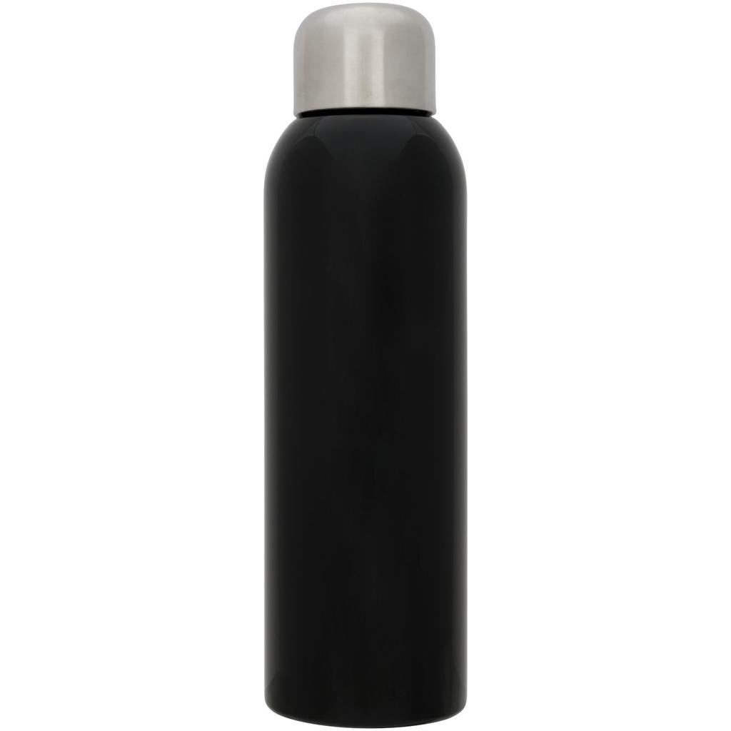 Stainless steel water bottle, 820 ml with RCS certification "Guzzle" Deep Black